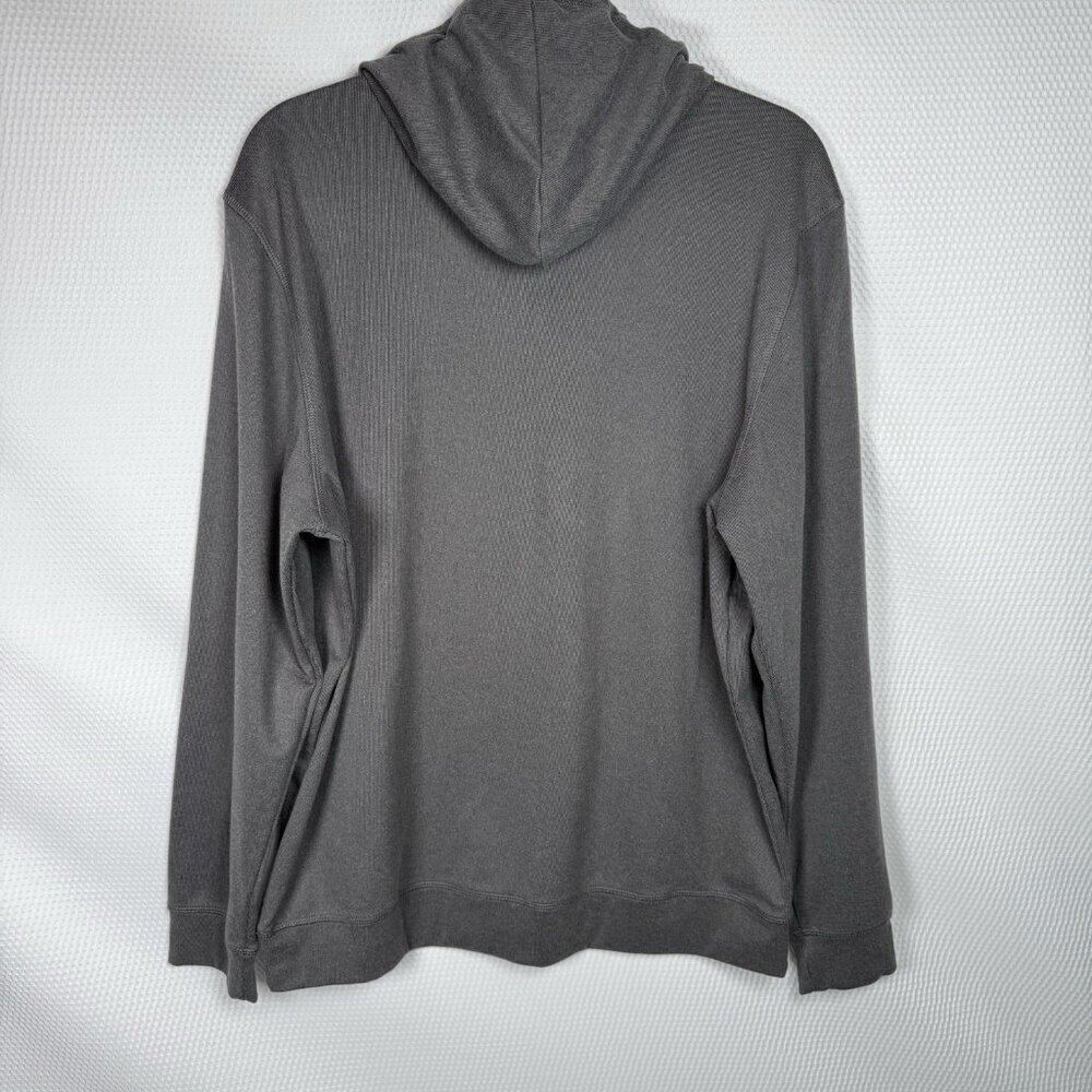 Avalanche Outdoor Supply Company Charcoal Gray Pullover Hoodie Large - Picture 2 of 11
